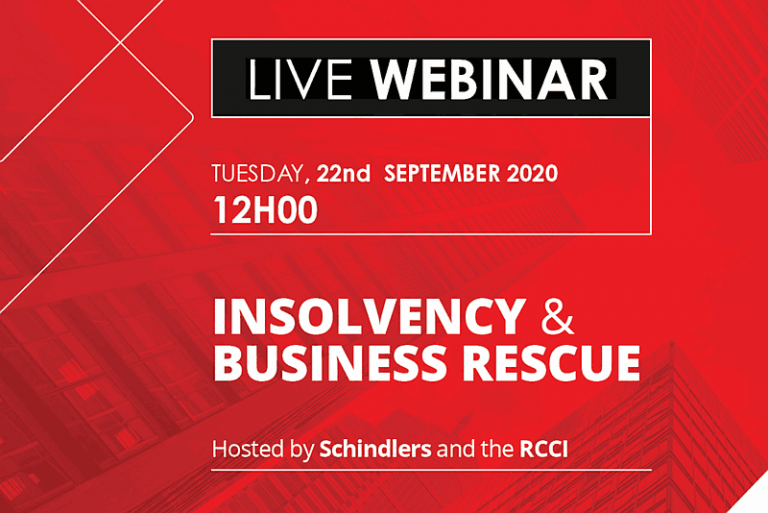 Schindlers & RCCI: Insolvency & Business Rescue