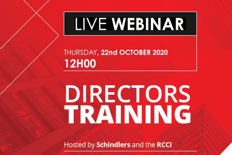 Schindlers & RCCI: Directors Training