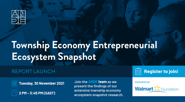 Township Economy Entrepreneurial Ecosystem Snapshot Report Launch
