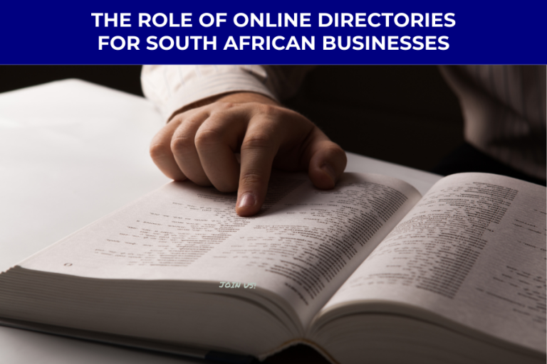 The Role of Online Directories for South African Businesses