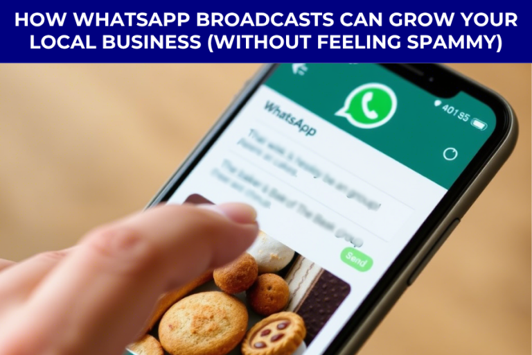 How WhatsApp Broadcasts Can Grow Your Local Business (Without Feeling Spammy)