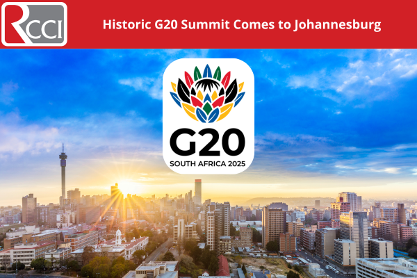 Historic G20 Summit Comes to Johannesburg