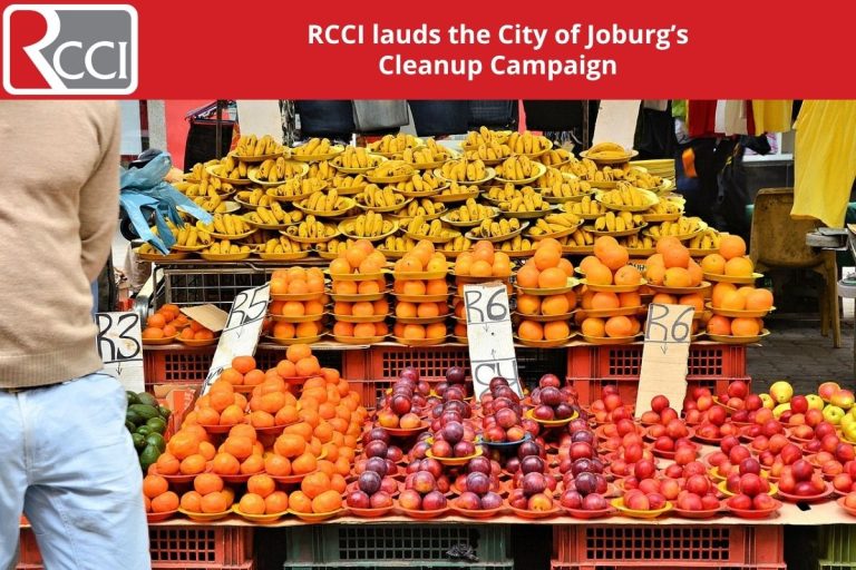 RCCI lauds the City of Joburg’s Cleanup Campaign