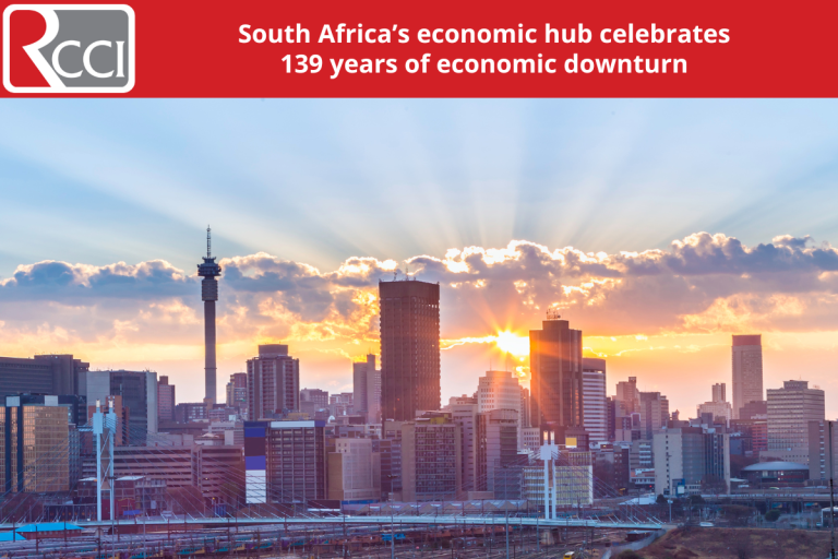 South Africa’s economic hub celebrates 139 years of economic downturn