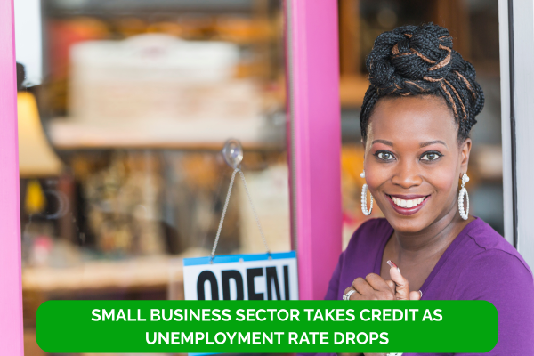 Small business sector takes credit as unemployment rate drops