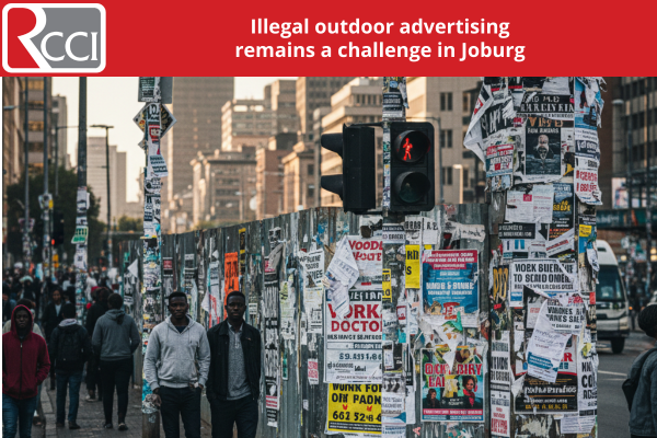 Illegal outdoor advertising remains a challenge in Joburg