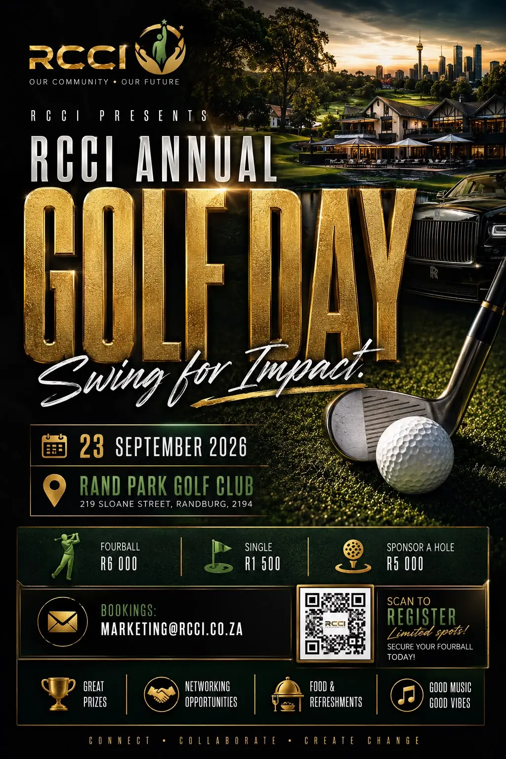 RCCI Golf Day Poster