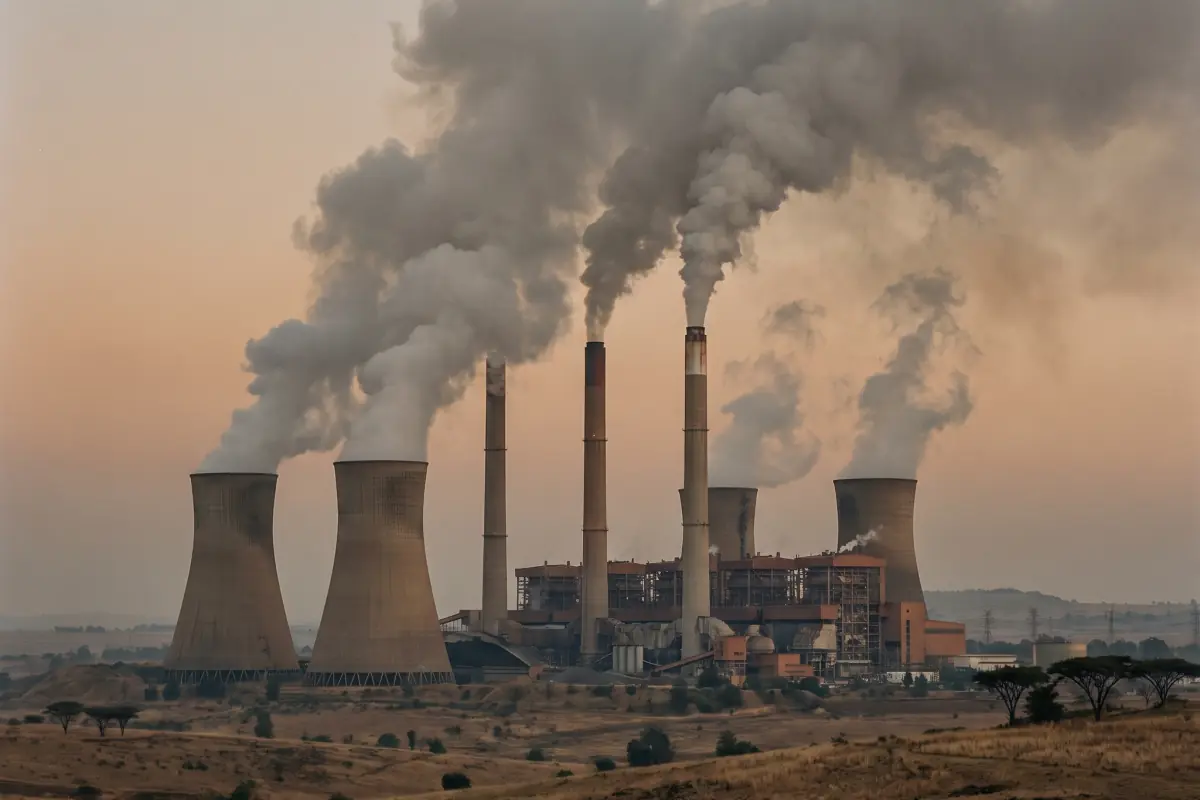 Eskom coal power station emissions